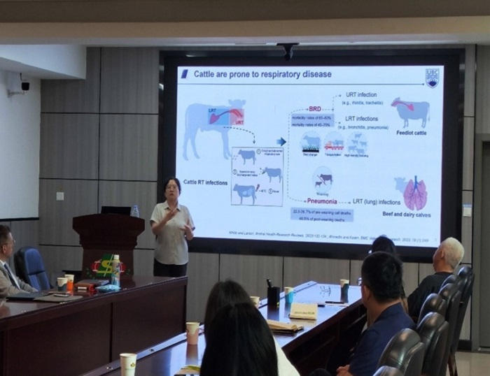 加拿大英属哥伦比亚大学Leluo Guan教授到亚热带生态所开展学术交流